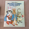 Peter Rabbit Paper Dolls Book NOS 1982 Kathy Allert Vintage Unused Complete