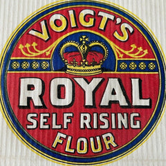 Voigt's Paper Flour Bag Royal Self Rising NOS vintage Grand Rapids Michigan