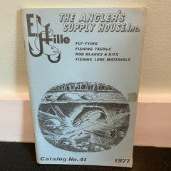 Angler's Supply House 1977 Catalog 41 Williamsport PA Fishing Tackle Fly Rods