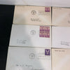 WWII Military FDC Lot of 8 1940 1942 Postal Covers Stamps Scott 899 900 901 905