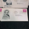 Edgar Allen Poe FDC Lot of 4 1949 Cachet Postal Covers Stamps Scott 986