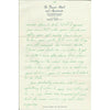 1951 St. Francis Hotel Hollywood CA Vtg Letter Stationery Letterhead Envelope