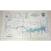 Alum Creek Lake Fishing Map Ohio Vintage 1995 Delaware County