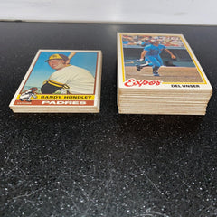 Topps Baseball Cards Lot of 61 Vintage 1976 1978