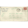 1951 St. Francis Hotel Hollywood CA Vtg Letter Stationery Letterhead Envelope