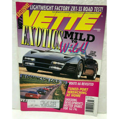 Vette Magazine November 1991 Corvette 535HP Jankel Bloomington Gold ZR1-SS '67