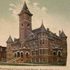 Washington County Court House Fayetteville AR Vintage Postcard Unused