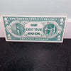 Knotts Berry Farm Ghost Town One Measley Buck 100 Bucks Gag Souvenir