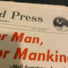 The Cleveland Press July 21 1969 Moon Landing Walk Complete Newspaper City Ed.