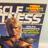 Muscle & Fitness August 1987 vtg magazine Dolph Lundgren MOTU bodybuilding