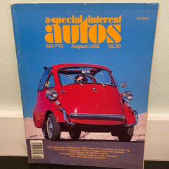 Special Interest Autos August 1982 BMW Isetta 1938 Buick Roadmaster car magazine