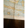 Southeast Asia Pacific Islands Indies Vintage Map 1944 National Geographic 26x41