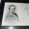 Edgar Allen Poe FDC Lot of 4 1949 Cachet Postal Covers Stamps Scott 986