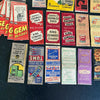 Mixed Vintage Matchcovers Lot of 65 1940s 1950s Pinups Advertising