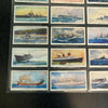 British Tobacco Cards Lot of 20 Vintage John Player Cigarette Naval Craft Ships