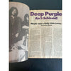 Creem December 1972 vintage magazine Deep Purple Rod Stewart rock music