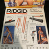 Ridgid Tool Calendar 1983-1984 Pin-Up Vintage Advertising Patty Apollonia Kotero