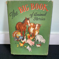 Big Book of Animal Stories 1946 Rosemary Smith Vintage Kids Childrens