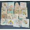 Baby Shower Cards Lot of 57 Vintage 1940 All Same Estate Congratulations