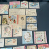 Baby Shower Cards Lot of 57 Vintage 1940 All Same Estate Congratulations