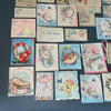 Baby Shower Cards Lot of 57 Vintage 1940 All Same Estate Congratulations